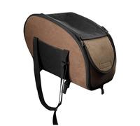 Asiento De Coche Con Consola Central - Vector De Animales Plegable Ventilado, Perrito Cojín Suave Con Estructura De Flujo De Aire | Caja De Viaje Duradero Del Asiento Trasero, Transporte A