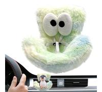 Asiento de coche de muñecas - Sofá de peluche de diseño de ojos grandes,Muñecas de juguete asiento de coche | Para niñas niños pequeños juego de ventilación pantalla 10-17 cm juguete