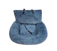 Asiento De Coche De Perro Pequeño - Booster Coche Cachorro, Cama De Viaje Portátil Cojín Seguridad | Silla Para Mascotas Lavable Cómodo Viajes Vehículos, Camino, Aventuras Camping, Visit