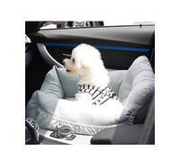 Asiento de Coche for Perros, Peluche for pequeños y medianos, caseta for Invierno for Mantener el Calor, deshacer Lavar un Nido for Mascotas Doble Uso(Gray,50x45x36)