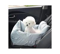 Asiento de Coche for Perros, Peluche for pequeños y medianos, caseta for Invierno for Mantener el Calor, deshacer Lavar un Nido for Mascotas Doble Uso(Lights Blue,50x45x36)