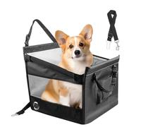 Asiento de coche para cachorros, asiento de coche para perros, asiento de viaje de coche para perros, funda de gatito para vehículo impermeable para camión, suplente de semestre de cachorro