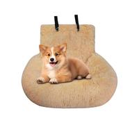 Asiento de coche para mascotas, cojín de viaje grande para gatos en coche | Cojín de viaje antideslizante para perros de todas las tallas y camping