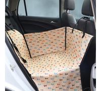 Asiento de coche para mascotas Maserati MC20 Cielo 2024 lavable, bolsa portátil transpirable con cinturón de seguridad, funda de asiento plegable para mascotas de hasta 20 kg, cachorro beige