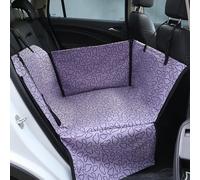 Asiento de coche para mascotas Maserati MC20 Cielo 2024, lavable, portátil, transpirable, con cinturón de seguridad, funda de asiento plegable para mascotas de hasta 20 kg, nube morada