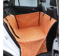 Asiento de coche para mascotas Maserati MC20 Cielo 2024, lavable, portátil, transpirable, con cinturón de seguridad, funda de asiento plegable para mascotas de hasta 20 kg, nube naranja