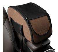 Asiento de coche para mascotas, reposabrazos para perro con cinturón de seguridad, bolsa de transporte ventilada para gatos, viajes, conducción, taxi, viajes por carretera, viajes diarios