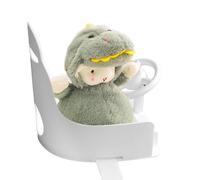 Asiento de coche para muñecas de peluche, asiento de coche para muñecas de peluche, soporte para muñecas de peluche con volante, bonita decoración de coche, asiento de coche para muñecas de peluche de