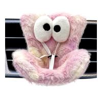 Asiento de coche para muñecas | Silla de peluche con diseño de ojos grandes | Muñecas de juguete para asiento de coche,Para niñas niños pequeños juego de ventilación pantalla 10-17 cm juguete