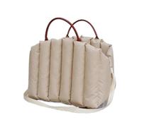 Asiento de Coche para Perros Asiento Coche Portátil para Mascotas Transportines Antideslizantes Caja Bolsa Elevadora Perros Pequeños Viajes Gatos Perro(Coffee Color,L(55x42x42cm))