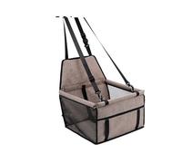 Asiento de Coche para Perros, Asiento de Coche for Perro, cojín for Asiento Mascota, extraíble y Lavable, Bolsa Colgante for, Cama for, Alfombrilla for Nido(Coffee)