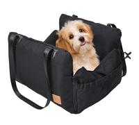 Asiento de coche para perros, asiento de coche para perros pequeños, Nest automotriz transpirable para la cama de mascotas, Cama de gato vector, cremallera del lado del cachorro para fácil