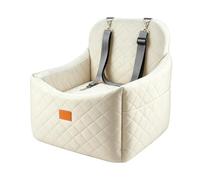 Asiento de coche para perros - Cama de viaje de espuma viscoelástica | Asiento elevador para perros - para visitas al veterinario al parque, vacaciones, viajes, viajes largos, viajes diarios, viajes