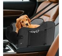 Asiento De Coche para Perros Pequeños, Transportín para Perros hasta 6.4 Kg, Funda Acolchada Plegable Portátil para Coche Caminito Exterior Interior Picnic