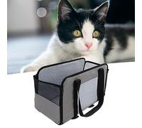 Asiento de Coche para Perros y Gatos, de poliéster de 600 DPU de Alta Resistencia, Silla de Viaje para Perros, Asiento de Coche Plegable para Gatos y Cachorros, para vehículos de