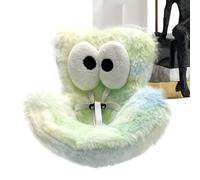 Asiento de Coche portátil genérico para muñeca de bebé | Silla de Peluche Acolchada de diseño Grandes Ojos - Asiento de Coche para muñecas | para niñas y Juego Viento Pantalla Coleccionable Juguetes