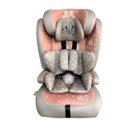 Asiento de coche Tataway Disney Minnie I-Size R129. Asiento de seguridad para niños con una altura de 76 a 150 cm. Reposacabezas y acolchado ajustables.