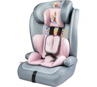 Asiento de coche Tataway Disney Princesses I-Size R129. Asiento de seguridad para niños con una altura de 76 a 150 cm. Reposacabezas y acolchado ajustables.