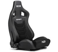 Asiento de competición Next Level Racing ELITE ERS4, de cuero y Gamuza reclinable