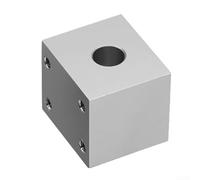 Asiento de conversión de tuerca de aluminio confiable para sistemas trapezoidales T8, garantiza un rendimiento constante en impresoras 3D