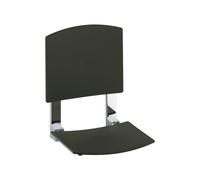 Asiento de ducha mural KEUCO PLAN Care, abatible hacia arriba, 34982170038, Color: Aluminio anodizado plata/gris claro