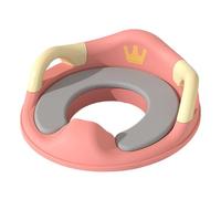 Asiento De Entrenamiento De Inodoro Para Niños Con Asas - Entrenamiento Para El Inodoro Anti -Slip, Diseño Portátil Ligero | Adjunto De Asiento Del Gabinete Acoplable, Ciclo De S