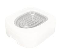 Asiento de Entrenamiento para Caja de para Gatos con Diseño de Nicho, de Fácil Reemplazo para Caja de Más Limpia (Grey)