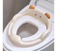 Asiento de entrenamiento para ir al baño para bebés, niños y niñas, asiento de inodoro para niños pequeños, cojín para inodoro infantil, acolchado , seguro, fácil de limpiar