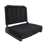 Asiento de Estadio, Respaldo Ergonómico Acolchado Grueso Portátil Plegable con 5 Ángulos Ajustables Asientos de Grada para Gradas Eventos Al Aire Juegos Deportivos