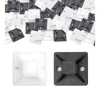 Asiento De Fijación De Cables Autoadhesivos De 200 Partes, Función Creativa De Multifunción, Dispositivo De Reparación De Enlace De Cables, Soporte De Alambre Prefabricado, Accesorios De Cables.