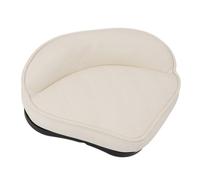 Asiento de Fundición de Pesca, Silla de Tope, Pro Lean con Cuero de PVC y Espuma de Memoria para Cubierta de Bote, Pontón, Barcos, Instalación Fácil con Tornillos
