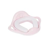 Asiento de inodoro con almohadilla suave Hippo Rosa
