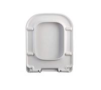 Asiento de inodoro cuadrado, engrosamiento universal, cubierta antigua especial, asiento de inodoro de polipropileno duradero, repuesto blanco fácil de limpiar