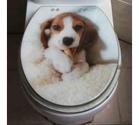 Asiento de inodoro de cierre suave, asiento de inodoro de resina transparente de cierre suave para inodoros tipo U V O, 33-39 x 42-49 cm, multicolor, paquete de 1 (estilo H)