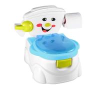 Asiento de inodoro de entrenamiento para niños con protector contra salpicaduras, 2 en 1, silla de seguridad portátil para niños de 6 meses a 5 años (azul)