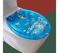 Asiento de inodoro de resina de cierre suave, asiento de inodoro de liberación rápida, asiento de inodoro de resina transparente, asiento de inodoro de resina de cierre lento, asiento de retrete de