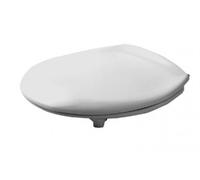 Asiento de inodoro Duravit Architec con topes angulares, bisagras de acero inoxidable, 0062810000