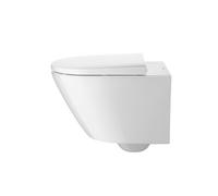 Asiento de inodoro Duravit D-Neo, 376x441x43mm, con caída amortiguada, Duroplast, 0021690000