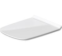 Asiento de inodoro Duravit DuraStyle sin SoftClos, bisagras de acero inoxidab...