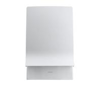 Asiento de inodoro Duravit Viu, 002111, desmontable, sin cierre suave, 0021110000