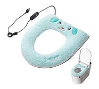 Asiento De Inodoro Eléctrico Cálido: Asiento De Inodoro De 120 Cm, Cubierta Con Calefacción USB, Material Lavable Suave, Control De Temperatura De 5 Niveles, Instalación Rápida, Duradero Para La Comod