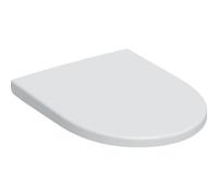 Geberit iCon Asiento de WC con mecanismo de cierre suave, cierre rÃ¡pido, blanco, 501660 - 501.660.01.1