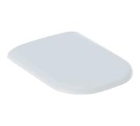 Asiento de inodoro Geberit Smyle con tapa y descenso automático, blanco, 500....