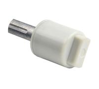 Asiento de inodoro hidráulico de 2 piezas con bisagra giratoria de cierre suave con aleación de zinc y construcción de PBT, para un cierre silencioso de la tapa y para prevenir golpes