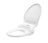 Asiento de inodoro inteligente inteligente con mando a distancia, multifunción, con calefacción, asiento de inodoro japonés, ducha, bidé, accesorio con boquilla, ajuste de temperatura del agua 32 °C