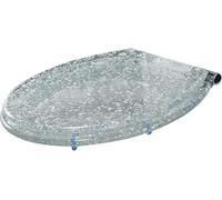 Asiento de inodoro intermitente, asiento de inodoro automático, cierre lento y silencioso, asiento para bañera de resina, tipo de fácil instalación y extracción, U/O/V, fijación superior universal