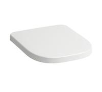 Asiento de inodoro LAUFEN MEDA, con tapa, extraíble, con caída amortiguada, 365x447x54mm, H8911130000001, Color: Blanco