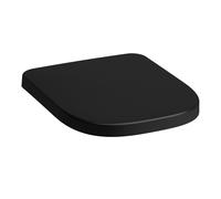 Asiento de inodoro LAUFEN MEDA, con tapa, extraíble, con caída amortiguada, 365x447x54mm, H8911137160001, Color: Negro Mate