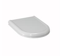Asiento de inodoro LAUFEN Vienna, con tapa, extraíble, fijación con respaldo, H8924700000001, Color: Blanco