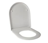 Asiento de inodoro para IDEAL STANDARD ESEDRA Antiguo Envolvente, termoestable, blanco, bisagra inoxidable